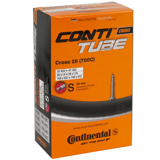 Cámara Bicicleta Continental Cross S42 700c Válvula Presta